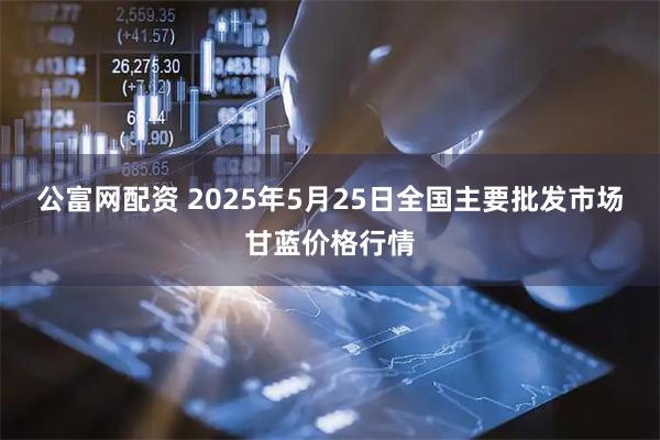 公富网配资 2025年5月25日全国主要批发市场甘蓝价格行情